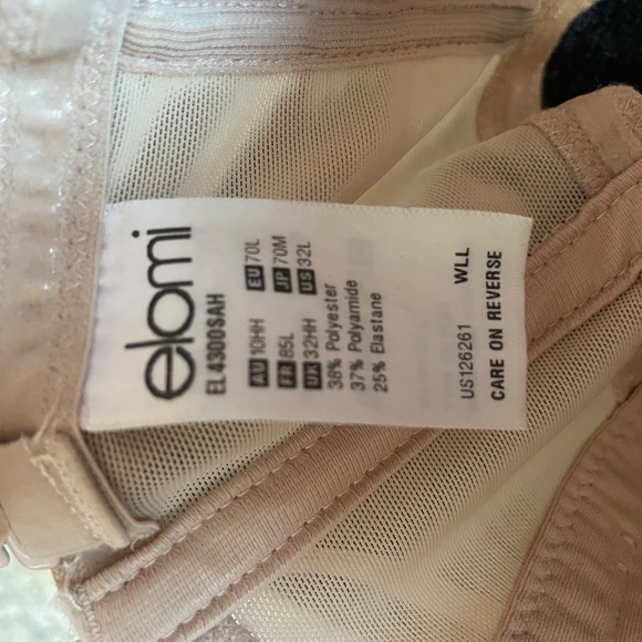 Lot of 3 Elomi  and 1 Freya Bras-Like New 32K, 34K, 34L - Picture 8 of 15